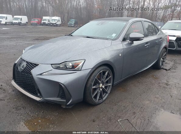 JTHBA1D21H5050894 2017 LEXUS IS 200T Серый Передняя левая четверть