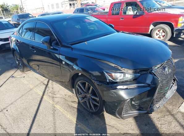 JTHBA1D21K5087340 2019 LEXUS IS 300 Black Передня права чверть