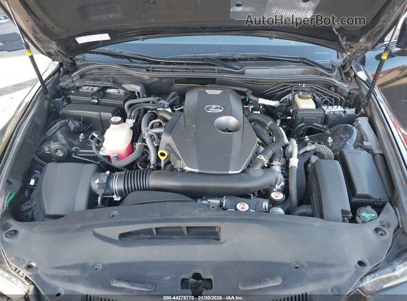 JTHBA1D21K5087340 2019 LEXUS IS 300 Black Вид ззаду