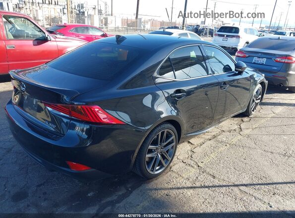 JTHBA1D21K5087340 2019 LEXUS IS 300 Black Задня права чверть