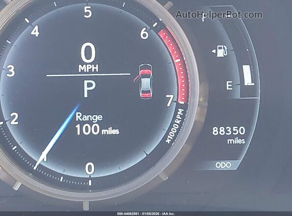 JTHBA1D22G5016381 2016 LEXUS IS 200T Red 