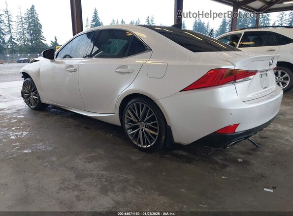 JTHBA1D22H5039399 2017 LEXUS IS 200T Белый Задняя левая четверть