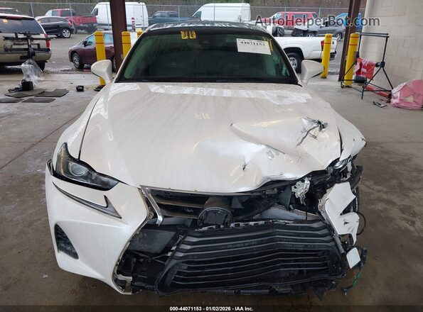 JTHBA1D22H5039399 2017 LEXUS IS 200T Белый Вид щитка приборов