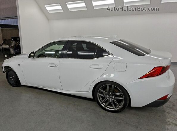 JTHBA1D22J5076166 2018 LEXUS IS Белый Задняя левая четверть