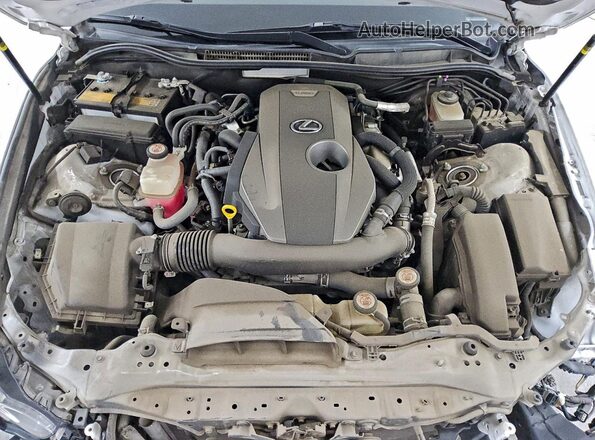 JTHBA1D22J5076166 2018 LEXUS IS Белый Вид задней части салона