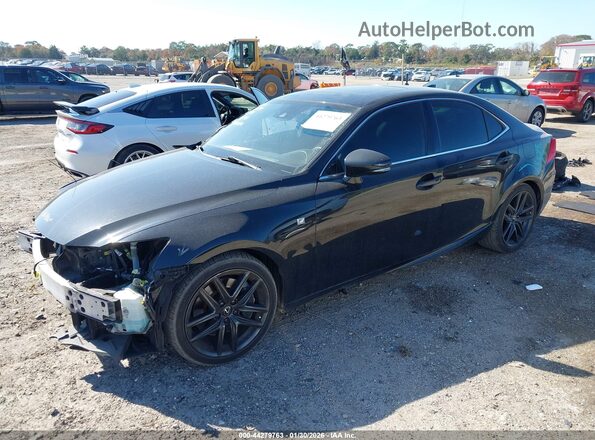 JTHBA1D24K5084433 2019 LEXUS IS 300 Черный Передняя левая четверть