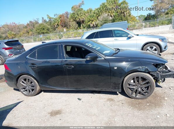 JTHBA1D24K5084433 2019 LEXUS IS 300 Черный Вид задней части салона