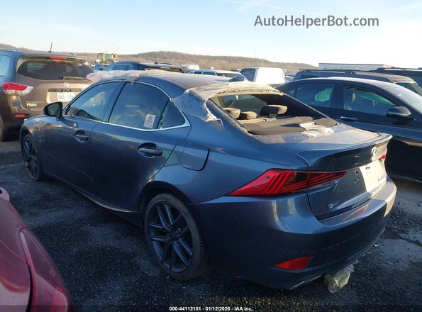 JTHBA1D25H5041017 2017 LEXUS IS 200T Gray Задня ліва чверть