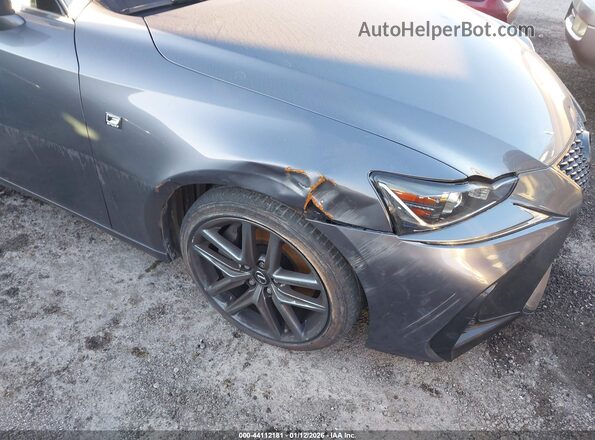 JTHBA1D25H5041017 2017 LEXUS IS 200T Gray Вид спереду