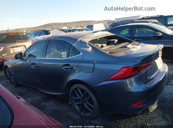 JTHBA1D25H5041017 2017 LEXUS IS 200T Gray Панорамний вид салону 360°