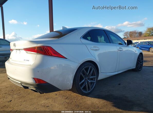 JTHBA1D26K5099340 2019 LEXUS IS 300 Белый Задняя правая четверть