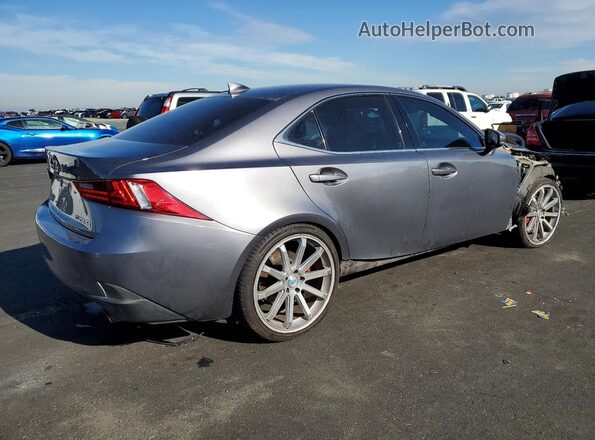 JTHBA1D27G5016764 2016 LEXUS IS Серый Задняя правая четверть