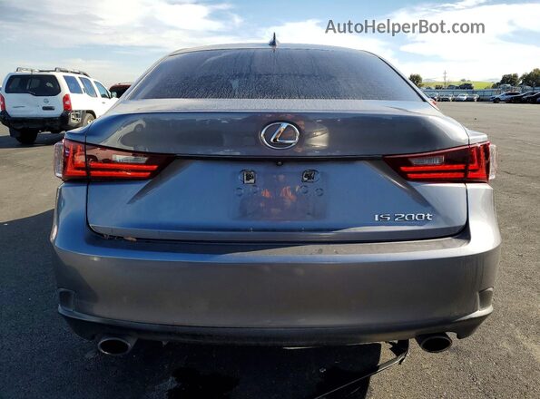 JTHBA1D27G5016764 2016 LEXUS IS Серый Вид сзади