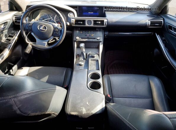 JTHBA1D27G5016764 2016 LEXUS IS Серый Вид панели приборов