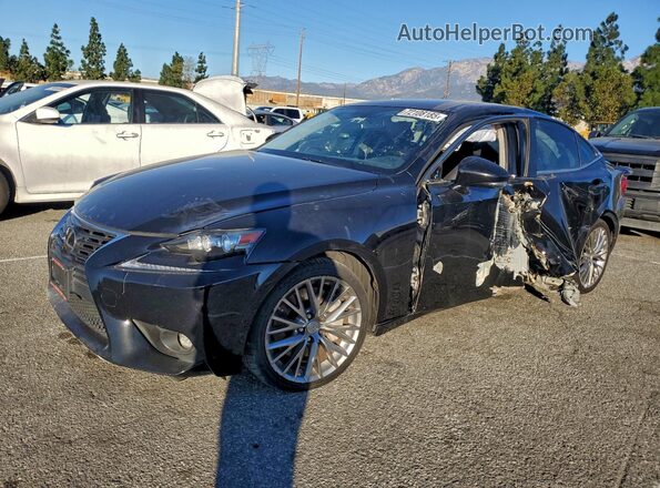 JTHBA1D27G5029840 2016 LEXUS IS Черный Передняя левая четверть