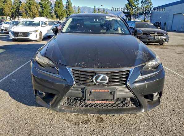 JTHBA1D27G5029840 2016 LEXUS IS Черный Вид спереди
