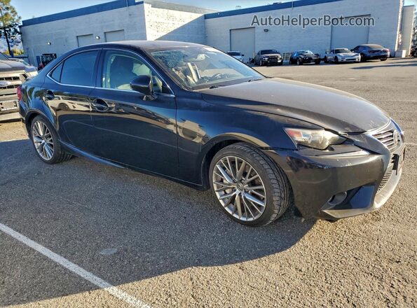 JTHBA1D27G5029840 2016 LEXUS IS Черный Передняя правая четверть