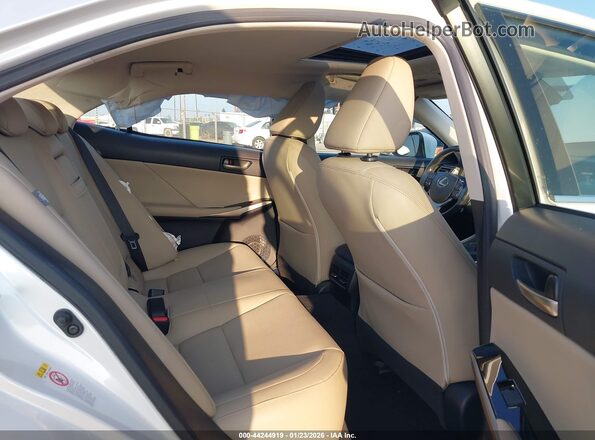 JTHBA1D27K5085656 2019 LEXUS IS 300 White Widok naklejki z numerem VIN
