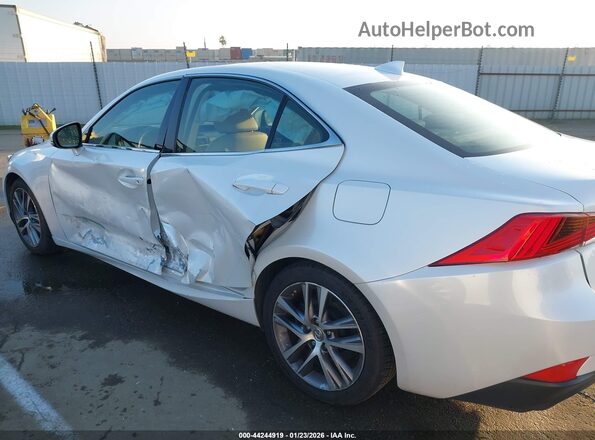 JTHBA1D27K5085656 2019 LEXUS IS 300 White Widok wnętrza 360 stopni