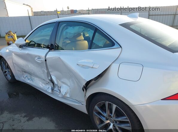 JTHBA1D27K5085656 2019 LEXUS IS 300 White 