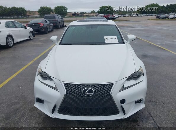 JTHBA1D28G5026574 2016 LEXUS IS 200T Белый Вид щитка приборов