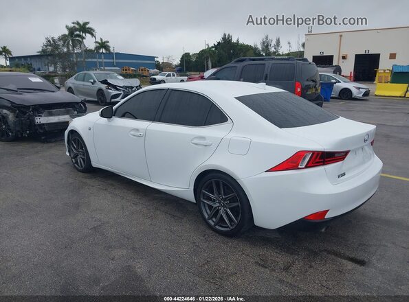 JTHBA1D28G5026574 2016 LEXUS IS 200T Белый Задняя левая четверть