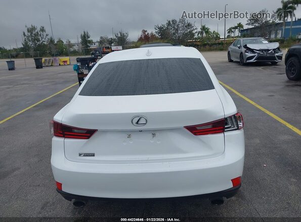 JTHBA1D28G5026574 2016 LEXUS IS 200T Белый Вид спереди