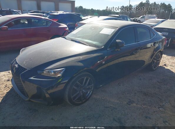 JTHBA1D28K5089070 2019 LEXUS IS 300 Black Vista tres cuartos delantera izquierda