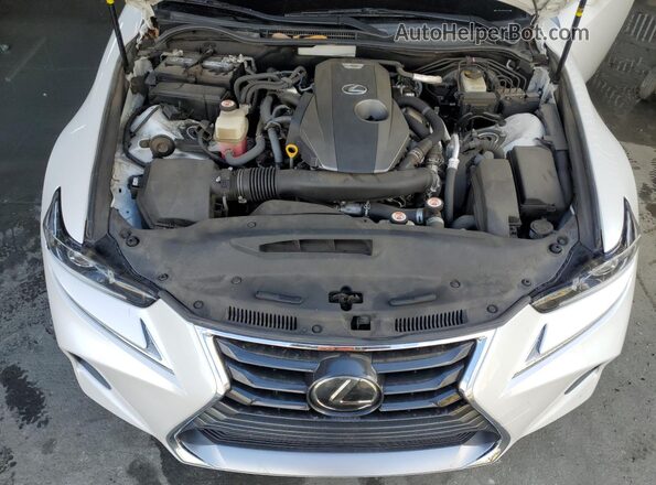 JTHBA1D28K5096360 2019 LEXUS IS White უკანა სალონის ხედი