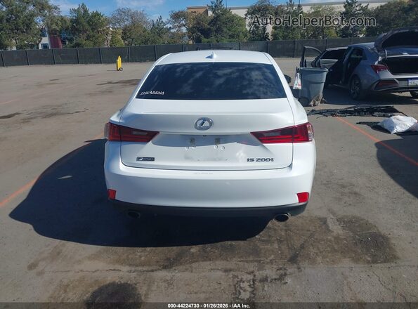 JTHBA1D29G5002798 2016 LEXUS IS 200T White 