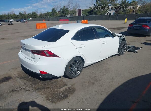 JTHBA1D29G5002798 2016 LEXUS IS 200T White Trasero derecho