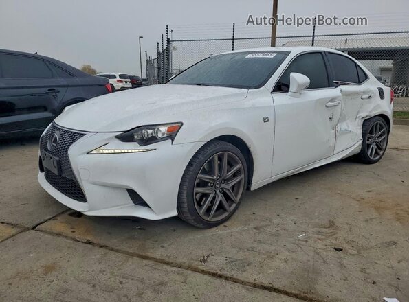 JTHBA1D29G5016040 2016 LEXUS IS Белый Передняя левая четверть
