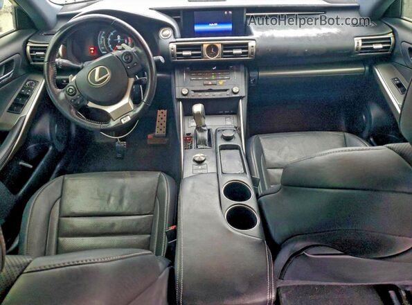 JTHBA1D29G5016040 2016 LEXUS IS Белый Вид панели приборов