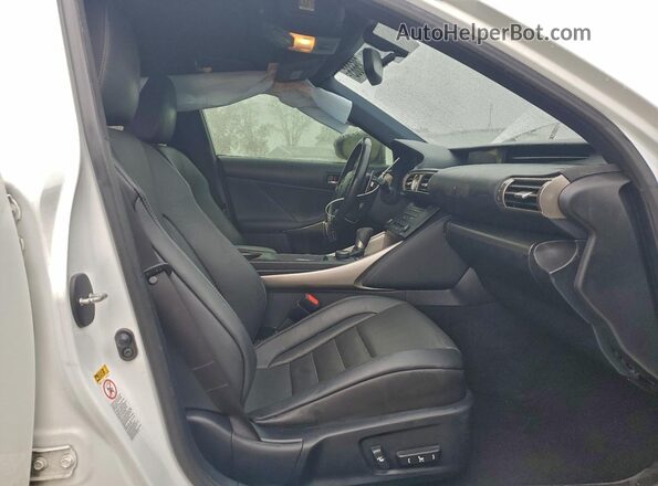 JTHBA1D29G5016040 2016 LEXUS IS Белый Вид салона спереди