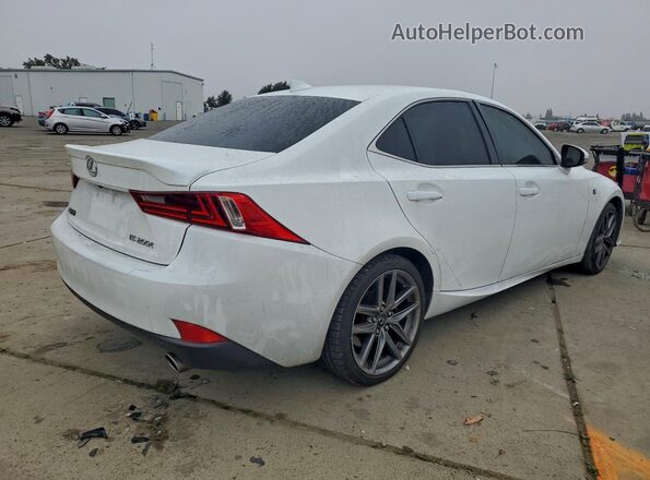 JTHBA1D29G5016040 2016 LEXUS IS Белый Задняя правая четверть