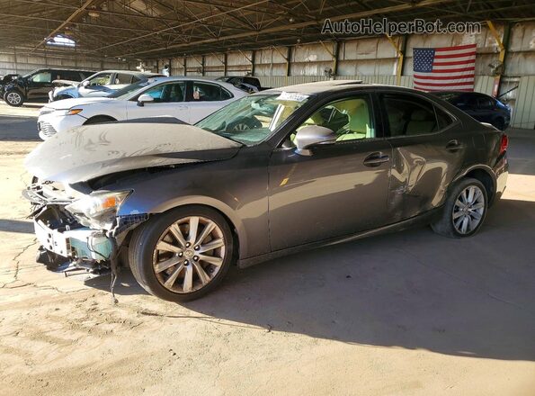 JTHBA1D29G5025207 2016 LEXUS IS Gray Front left