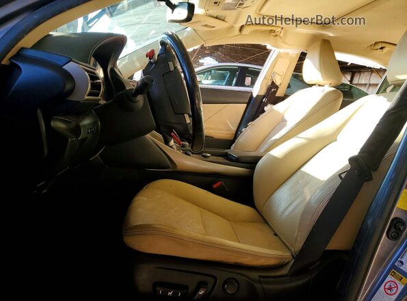JTHBA1D29G5025207 2016 LEXUS IS Gray Front interior view