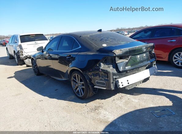 JTHBA1D29H5040520 2017 LEXUS IS 200T Черный Задняя левая четверть