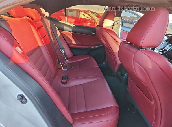 JTHBA1D29J5066573 2018 LEXUS IS Белый Вид задних сидений