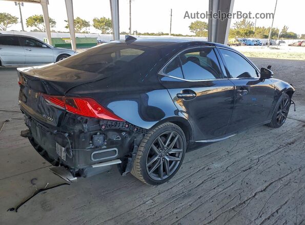 JTHBA1D29J5079727 2018 LEXUS IS Черный Задняя правая четверть