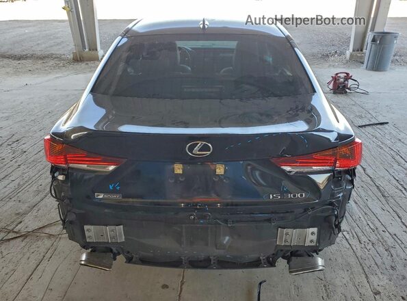 JTHBA1D29J5079727 2018 LEXUS IS Черный Вид сзади