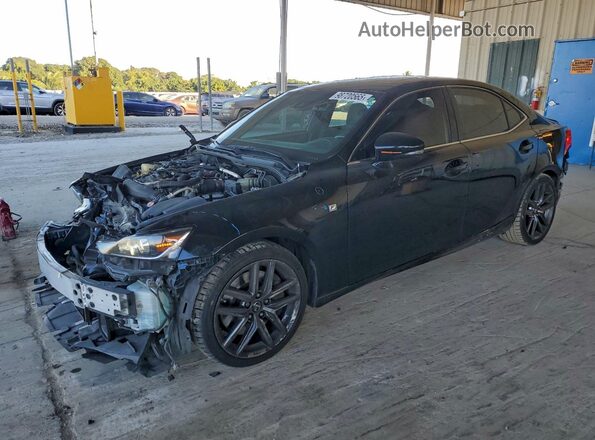 JTHBA1D29J5079727 2018 LEXUS IS Черный Передняя левая четверть