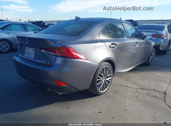 JTHBA1D29J5083244 2018 LEXUS IS 300 Серый Задняя правая четверть