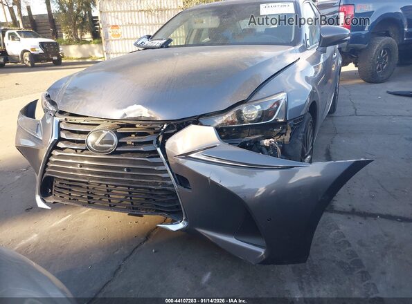 JTHBA1D29J5083244 2018 LEXUS IS 300 Серый Вид задней части салона