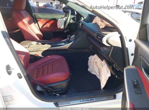 JTHBA1D29K5093337 2019 LEXUS IS 300 White Front interior view