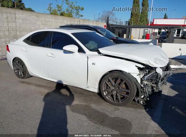 JTHBA1D29K5093337 2019 LEXUS IS 300 White Front right