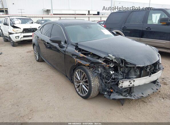 JTHBA1D2XH5044009 2017 LEXUS IS 200T Black Delantero derecho