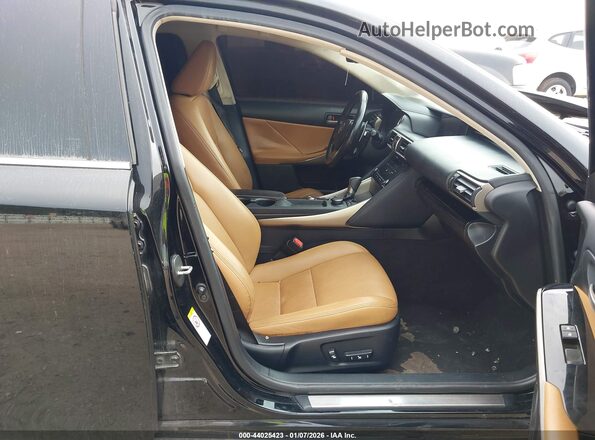 JTHBA1D2XH5044009 2017 LEXUS IS 200T Black Vista interior delantera