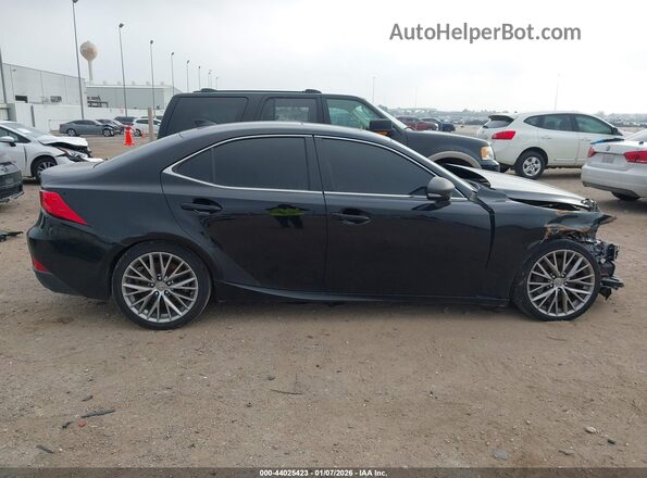 JTHBA1D2XH5044009 2017 LEXUS IS 200T Black Vista interior de 360 grados