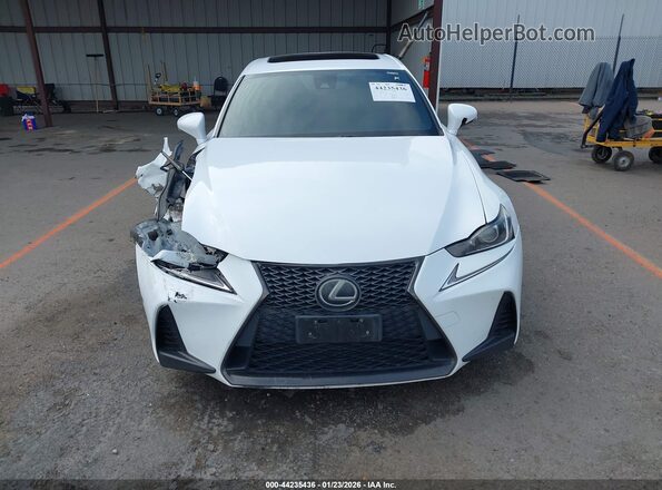 JTHBA1D2XH5060453 2017 LEXUS IS 200T Белый Вид щитка приборов